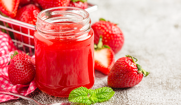 いちごのソース